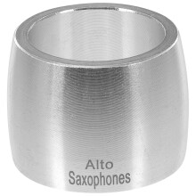 Solidny Klips Aluminiowy Ligatura Do Saksofonu Srebrny