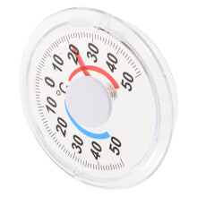 3 Unidades Medidores De Temperatura Em Placa De Madeira