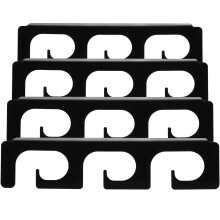 2 Pares De Suportes Para Varas De Pesca Com Fixação Em Parede/Teto