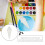 20 Pcs Ice Cream Shape Foam Painting Models DIY 7