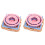 2 Sets 4 In 1 Essential Pompom Makers Fluff Ball Diy Needle Craft Tool 2