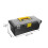 Large Capacity Black Plastic Tool Box with Safe Buckle 2
