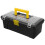 Large Capacity Black Plastic Tool Box with Safe Buckle 11