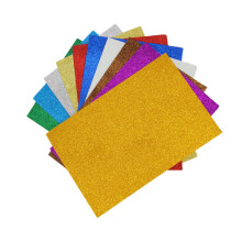 10Pcs A4 Svamp Glitter Ark Diy Häftmärken Papper För Barn