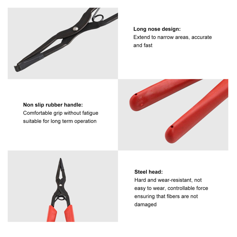 Steel Head Fibre Flange Pliers SC LC