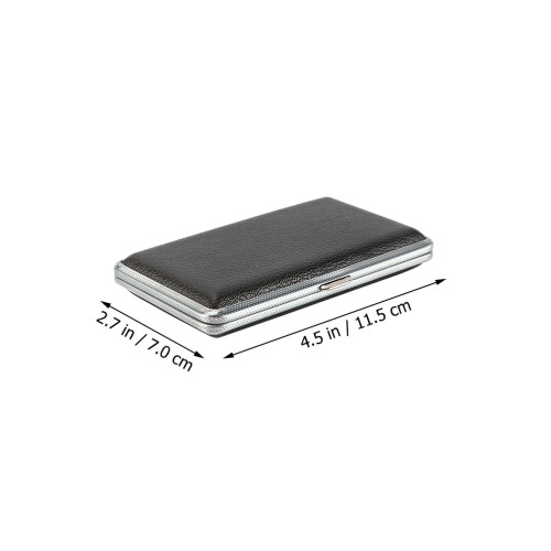 Vintage Case Retro Design For Daily Use In Black 1pack 1
