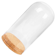 Preserved Flower Glas Afdekking Stofdichte Koepel Met Kurk