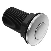 1 Stuks 32 Mm Rvs Voedselafvalverwerker Luchtschakelaar Zwart