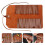 Small Tool Roll Up Bag 10 Slots Pouch Craft Tools Organizer 5