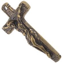 Retro Jezus kruis hanger sleutelhanger hangend sieraad