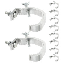 10Pcs Stage Light Clamp Hook Truss C-Clamp Heavy Duty For Dj Lighting