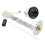 Universele Zilveren Auto Olie Meter 12V LED Display 1