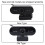 1080P Computer Webcam with Microphone, Clear Video & Voice for Conference 8