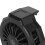 Black Mobile Phone Cooler, ABS Semiconductor Heatsink, 147g 12