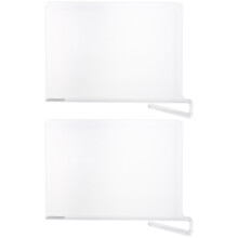 2Stk Klarer Acryl Regalteiler Für Schrank Und Kleidung Ordnung Zuhause