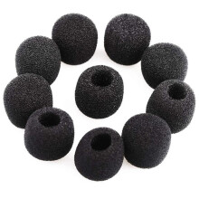 10 mikrofonabdeckungen, mini, für lapel-headset-mikrofon, windschutz
