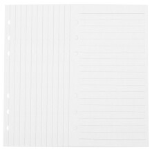 45Feuilles Ligné A6 6-Trous Recharges Pour -Notes