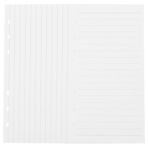 45Feuilles Ligné A6 6-Trous Recharges Pour -Notes