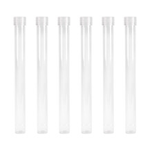 6Stk Transparente Plastik Duftstäbchen Aufbewahrungsdose Aromatherapie