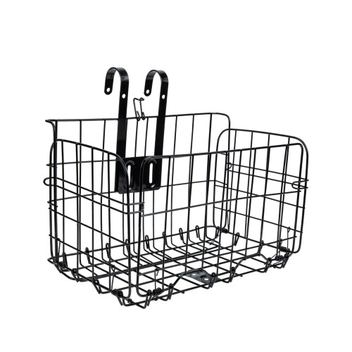 1Panier Pliable Noir , Rangement Suspendu Durable 2