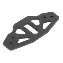 Carbon Fiber Bumper Plate for TT02 1/10, Black