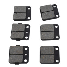 Ensemble de 6 plaquettes de frein en métal pour Warrior 350 YFM350 1989-2004, avant et arrière