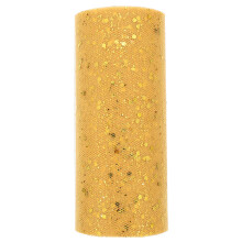 1Roll Glänzendes Tüllband Goldenem Polyester Für Und