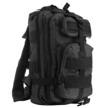 Wanderrucksack Aus Wasserdichtem Stoff Schwarz 20-35 L