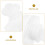 6Pcs Multi PVC PP Replacement Hot Water Bottle Caps Leakproof Stoppers 6