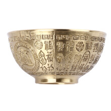 Copper Buddhist Offering Bowl Durability Incense Devotion Decorative 10cm