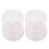 2Pcs White Nail Drill Bit Case Plastic Storage Box for Home and Salon 1