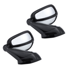 2X Car Rear View Blind Spot Mirror Wide Angle Rear View Mirrors Auto Hood Cover Sand Plate Side Mirror for Suv