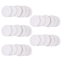 100Pcs 125mm Almohadilla de Pulido del Coche 5 Pulgadas Almohadillas de Encerado Polaco Fibra Pulidora