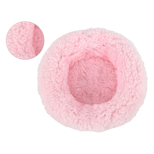 Hamster Pad Pink S Autumn Winter Plush Bed