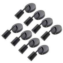 8X Black Loft Antique Iron Simple Wall Lamp American Country Restaurant Bar Corridor Aisle Wall Sucker Wall Lamp