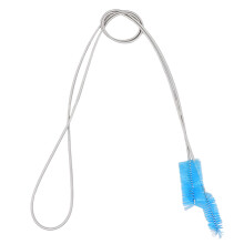 Stainless Steel Aquarium Filter Hose Brush, 1.7m Long, Double Ends