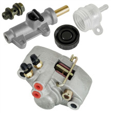 Rear Brake Caliper W/ Master Cyl Brake Fluid Reservoir for Trail Boss 330 Magnum 500 2001-2003