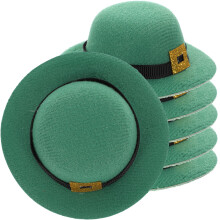 6Stk Entzückende St Patricks Day Weinflaschenhut-Verzierungen