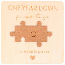1Jgo Tarjeta De Condolencias De Madera Beige Para Mascotas Perdidas