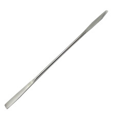 espátula de acero inoxidable para maquillaje, crema y blenders