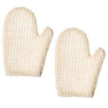 2Stk Exfolierende Schwamm Pad Bienenwaben Duschhandschuh