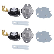 2X Dryer Replacement Kit 3387134 High-Limit Thermostat 3392519 Dryer Thermal Fuse 3977393 Thermal Cut-Off