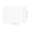 1Pc Durable Plastic Egg Organizer White Egg Storage Tray for Home Use 2