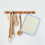 5Pcs Durable Blue Nylon Exfoliating Shower Scrub Towels for Bathing 9
