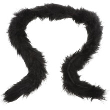 2Pièces Boa Noir Flasque Femme Pour Carnaval Mariage Noël Et Halloween