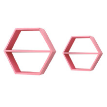 Hexagon Shelves Honeycomb Shelves Wall Mounted Storage Background Wall Shelf Mounted Shelf Hexagonal Storage Rack