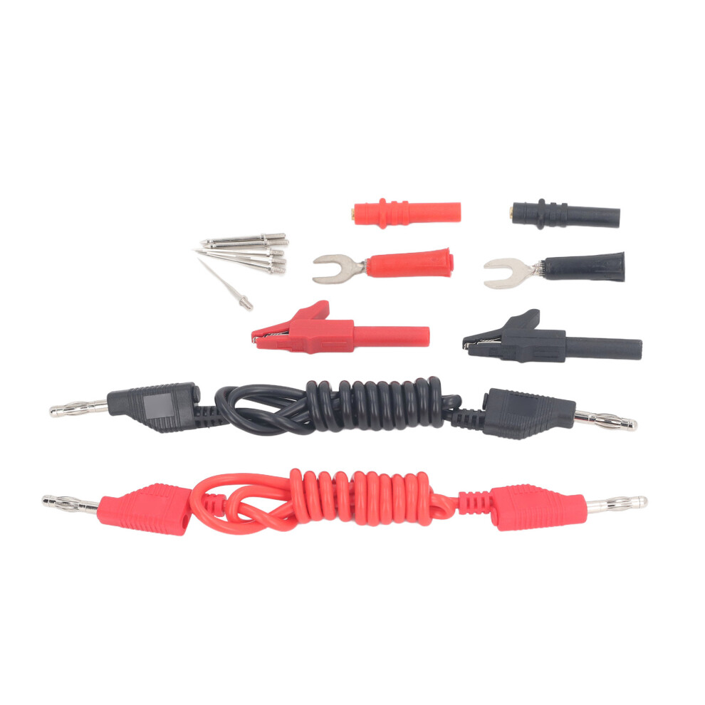 Banana Plug Silicone Test Leads Kit 2000V 20A 18Awg Red/Black 7621388640072