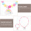 2-teiliges Kinder-Dekorations-Set mit Kunststoffperlen 7