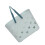 1Pc Green Hollow Plastic Storage Container Shower Caddy for Bathroom 1