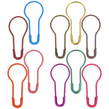 300 Stück Metall-Kürbis-Perlen Für DIY, Basteln, Stricken, 10 Farben